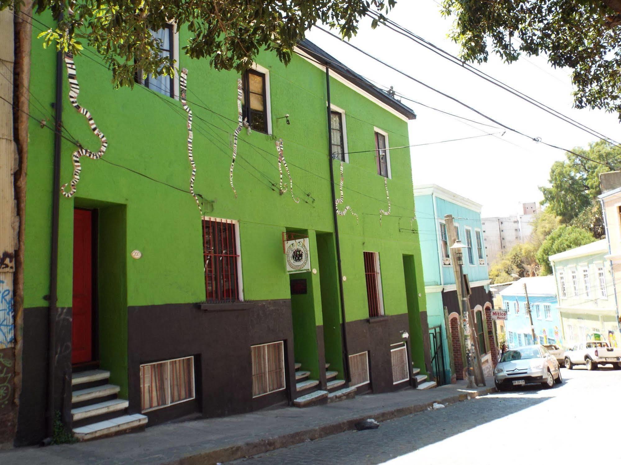 Hostal Casa Verde Limon Valparaiso Exterior photo